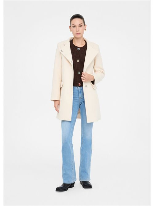 Cappotto in panno double LIU JO | MF5119J4873/20304